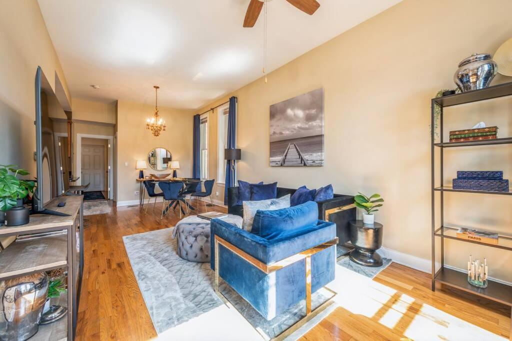 Lovely 2 Bed 3 Miles From Dt W Free Parking Чикаго Екстериор снимка